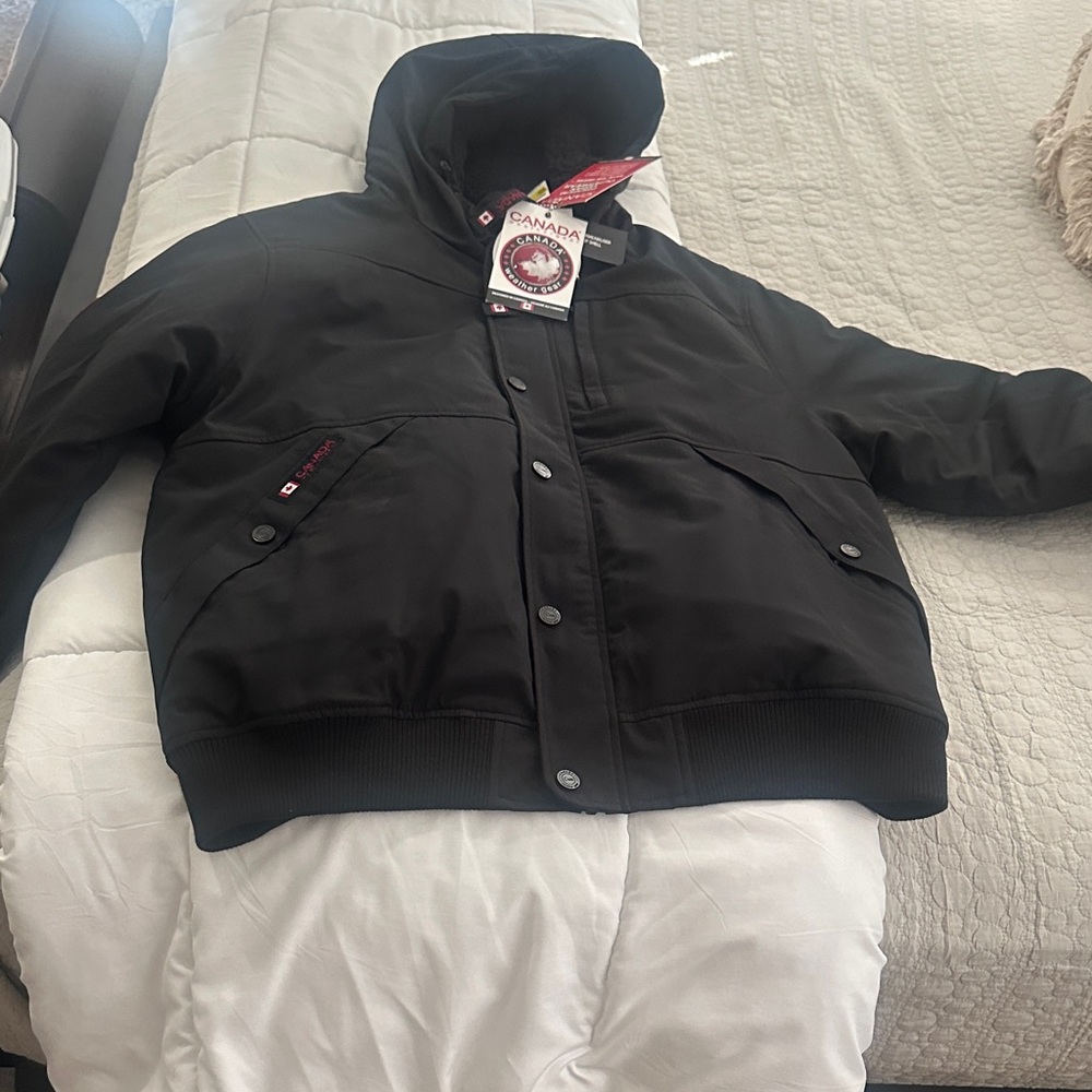 Canada Goose Black Bomber Jacket